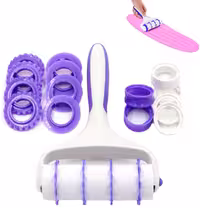 غلطک روبان بنفش مخصوص شیرینی و فوندانت