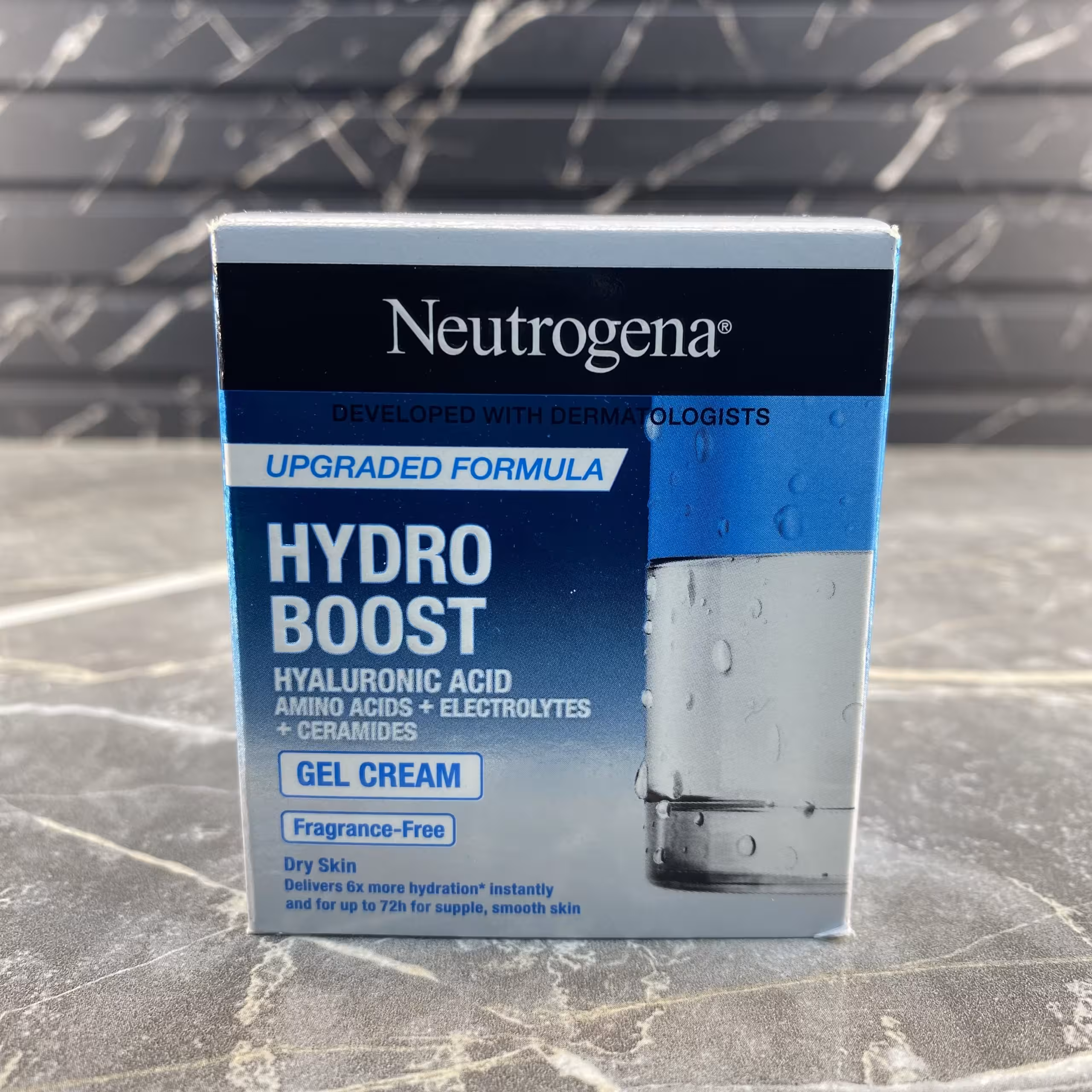 ژل کرم آبرسان نوتروژینا پوست خشک حاوی ترهالوز گیاهی مدل HydroBoost حجم 50 میل