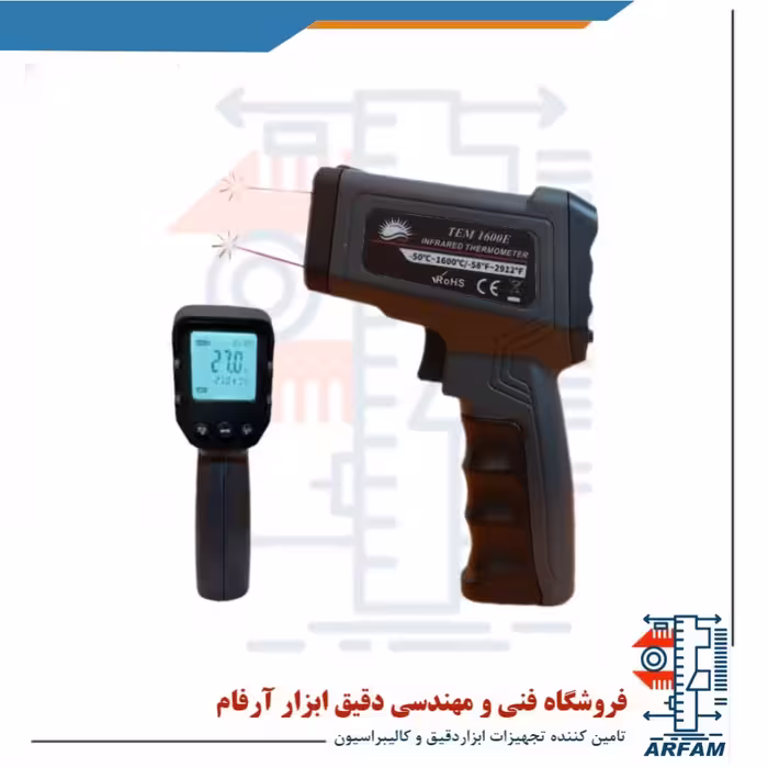 ترمومتر لیزری مدل TEM_1600E