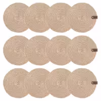 زیر لیوانی مدل کنفی بسته 12 عددی | کالا مکس