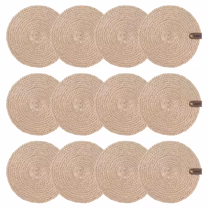 زیر لیوانی مدل کنفی بسته 12 عددی | کالا مکس