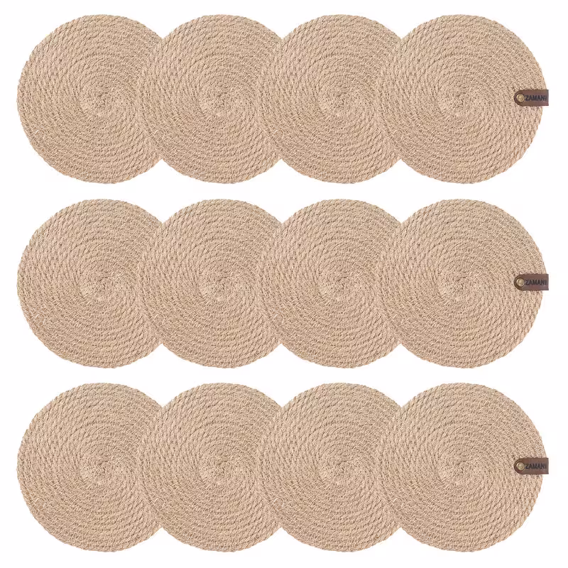 زیر لیوانی مدل کنفی بسته 12 عددی | کالا مکس