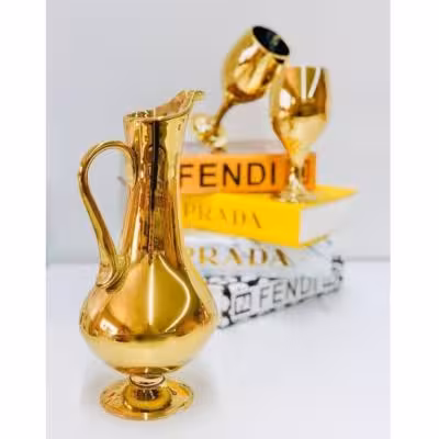 پارچ و لیوان مارگاریتا طلایی