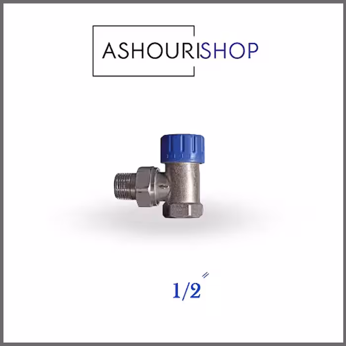 شیر رادیاتوری ترموستاتیک رفت 1/2 برند نیوپایپ