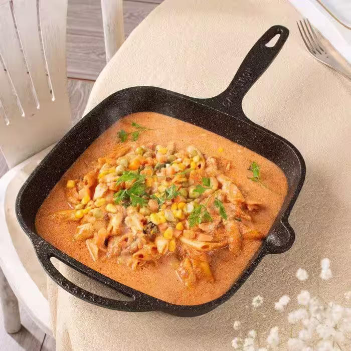 تابه گریل چدنی تکدسته ریور کد 8683