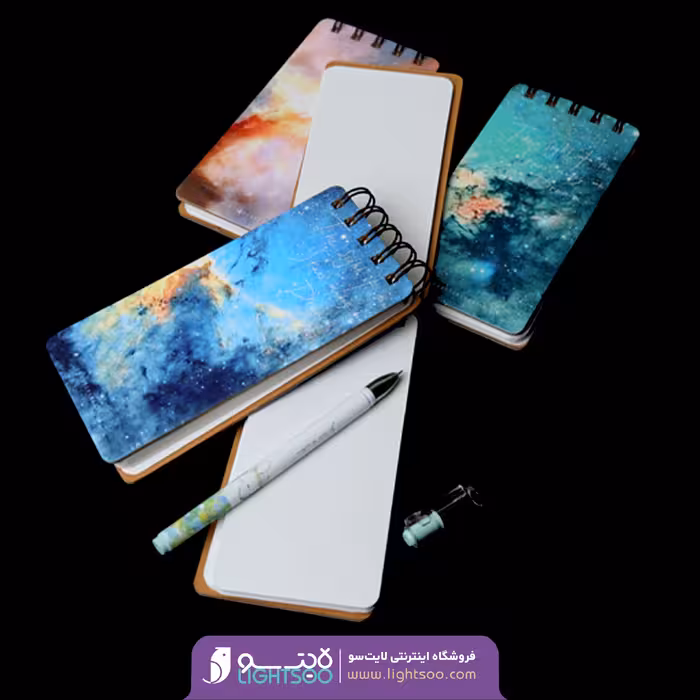 دفتر یاداشت begin story  طرح کهکشان