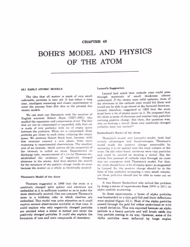 خرید و دانلود نسخه کامل کتاب HCV Chapter 43 Bohr’s Model and Physics of the Atom Concepts of Physics H C Verma IIT JEE Part 2 various Engineering Entrance Exams