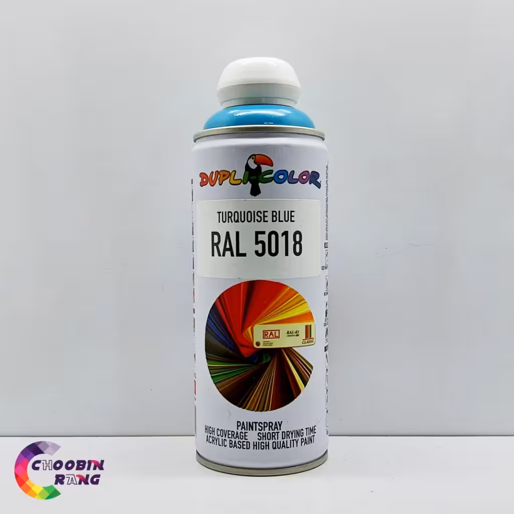 اسپری فیروزه ای دوپلی کالر 5018  400 میل