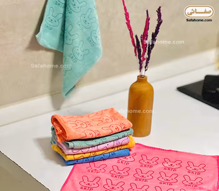 حوله دستی طرح خرگوش 30*30