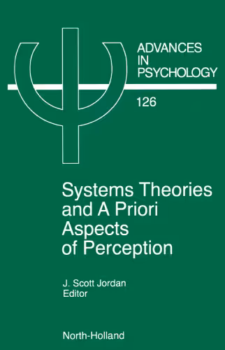 خرید و دانلود نسخه کامل کتاب Systems Theories and a Priori Aspects of Perception