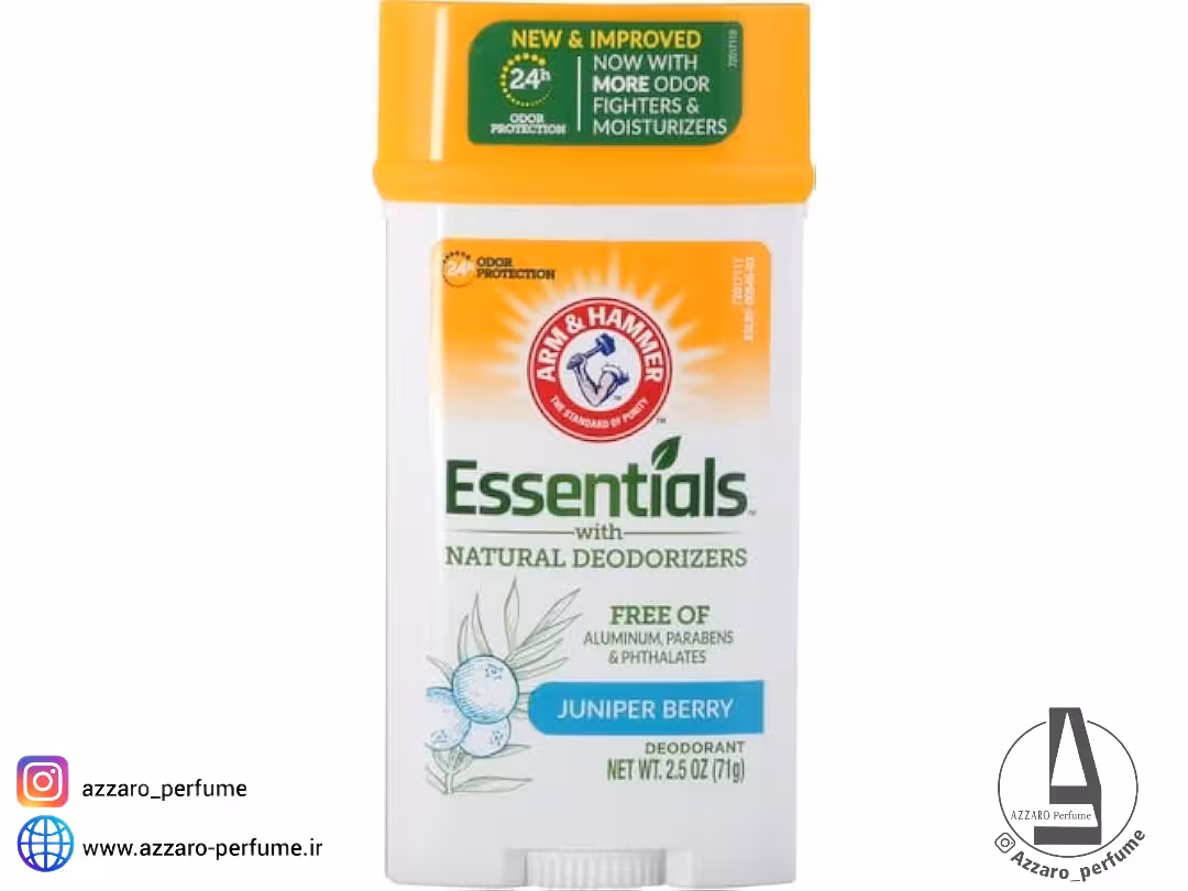دئودورانت بدون آلومینیوم آرم اند هامر (اولترا مکس ) با رایحه توت سرو (Juniper Berry) حجم 71 گرم
