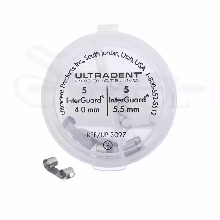 محافظ استیل اینترگارد آسورتی 10 عددی Inter Guard برند الترادنت Ultradent