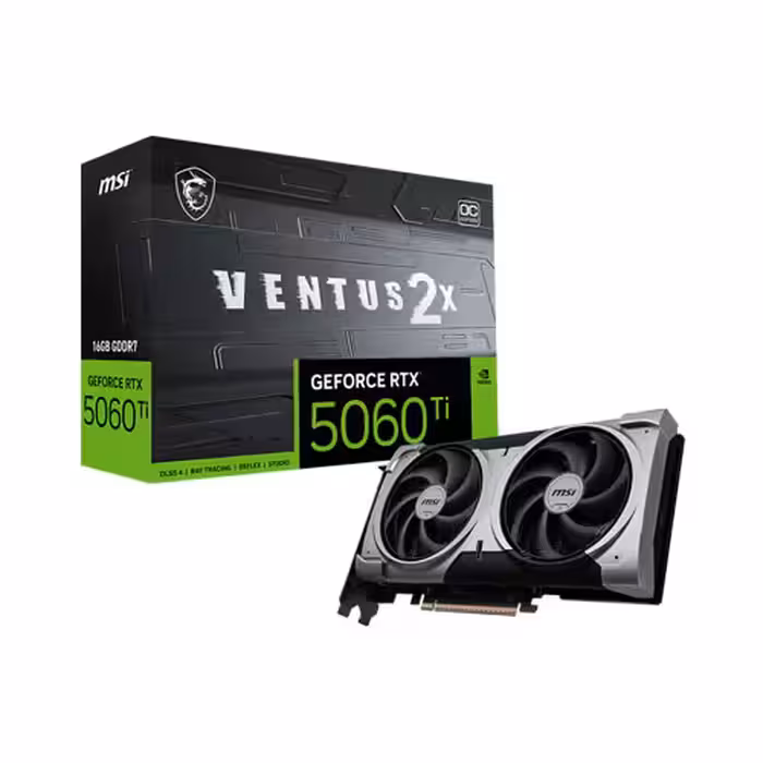 کارت گرافیک MSI مدل GeForce RTX 5060 Ti 16G VENTUS 2X OC PLUS