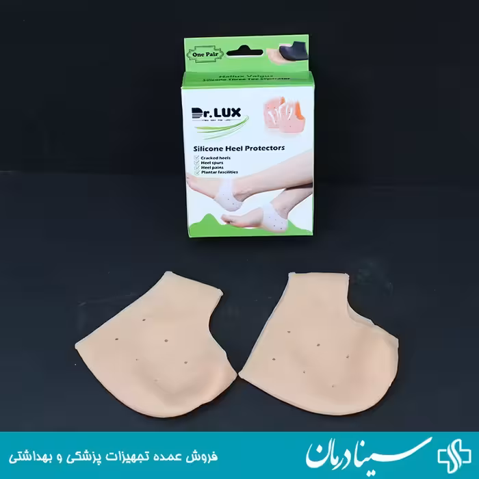 پاشنه پوش سیلیکونی جوراب ترک پا دکتر لوکس