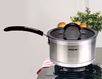 شیر جوش تکی استیل عرشیا 18cm مدل SS064-2717