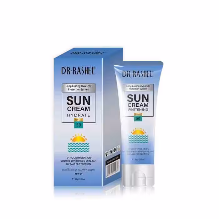 ضد آفتاب بدون رنگ دکتر راشل مدل  SPF 50 Dr.Rashel Sun Cream Anti Ageing 50ml