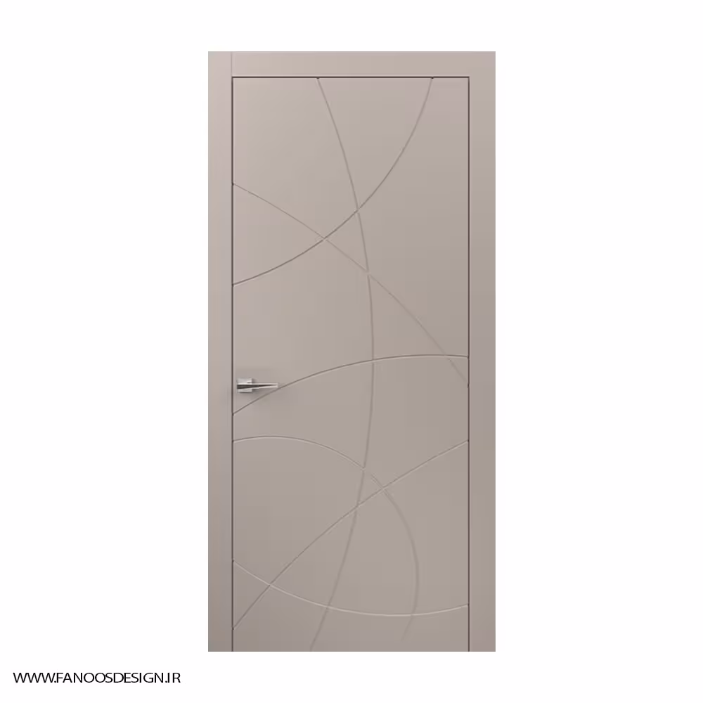 درب  اتاق خواب مدرن رنگ پلی اورتان کد 1145