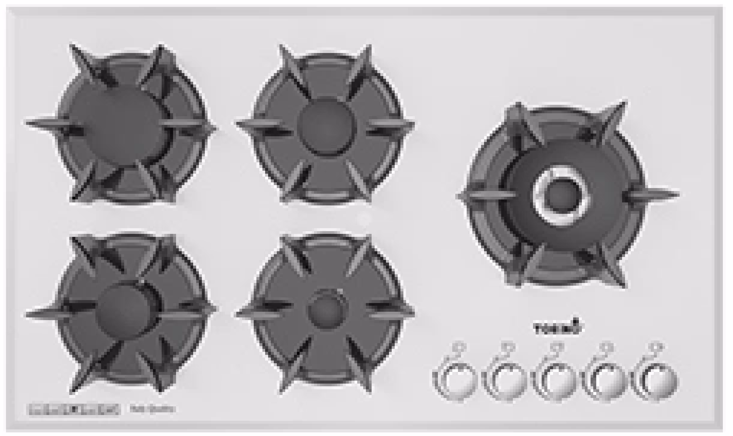 اجاق گاز صفحه ای تورینو پلاس کد TG 530W