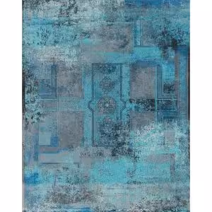 فرش تمام ابریشم طرح دازان 2 کد HAM.418.2