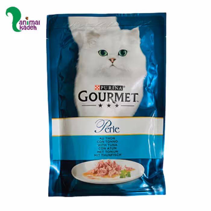 پوچ گربه گورمت طعم تن 85 گرمی