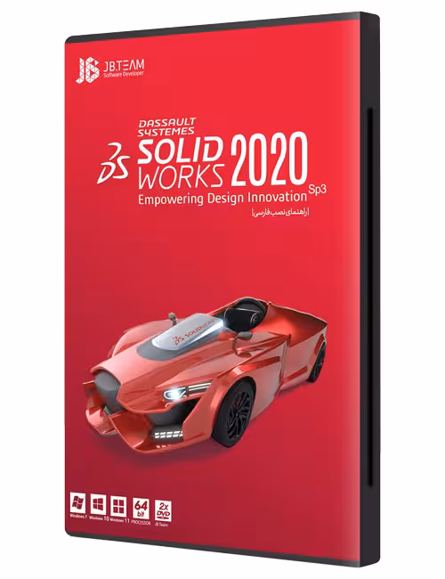 نرم افزار SolidWorks 2020 SP3 جی بی