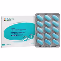 قرص منیزیم B6 نیچرز پلنتی 30 عدد NATURES PLENTY MAGNESIUM B6