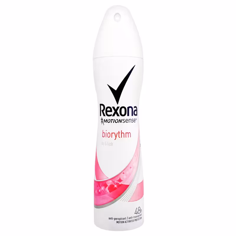 اسپری ضد تعریق زنانه رکسونا مدل بیوریتم Rexona Biorythm Body Spray حجم 200 میل