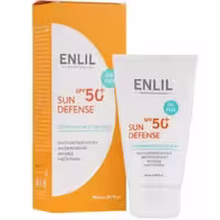 کرم ضد آفتاب بی رنگ پوست چرب SPF50 انلیل