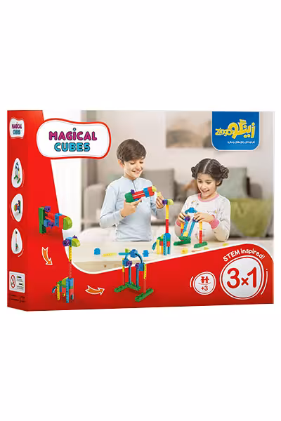 اسباب بازی زینگو مدل مکعب جادوی 22 قطعه