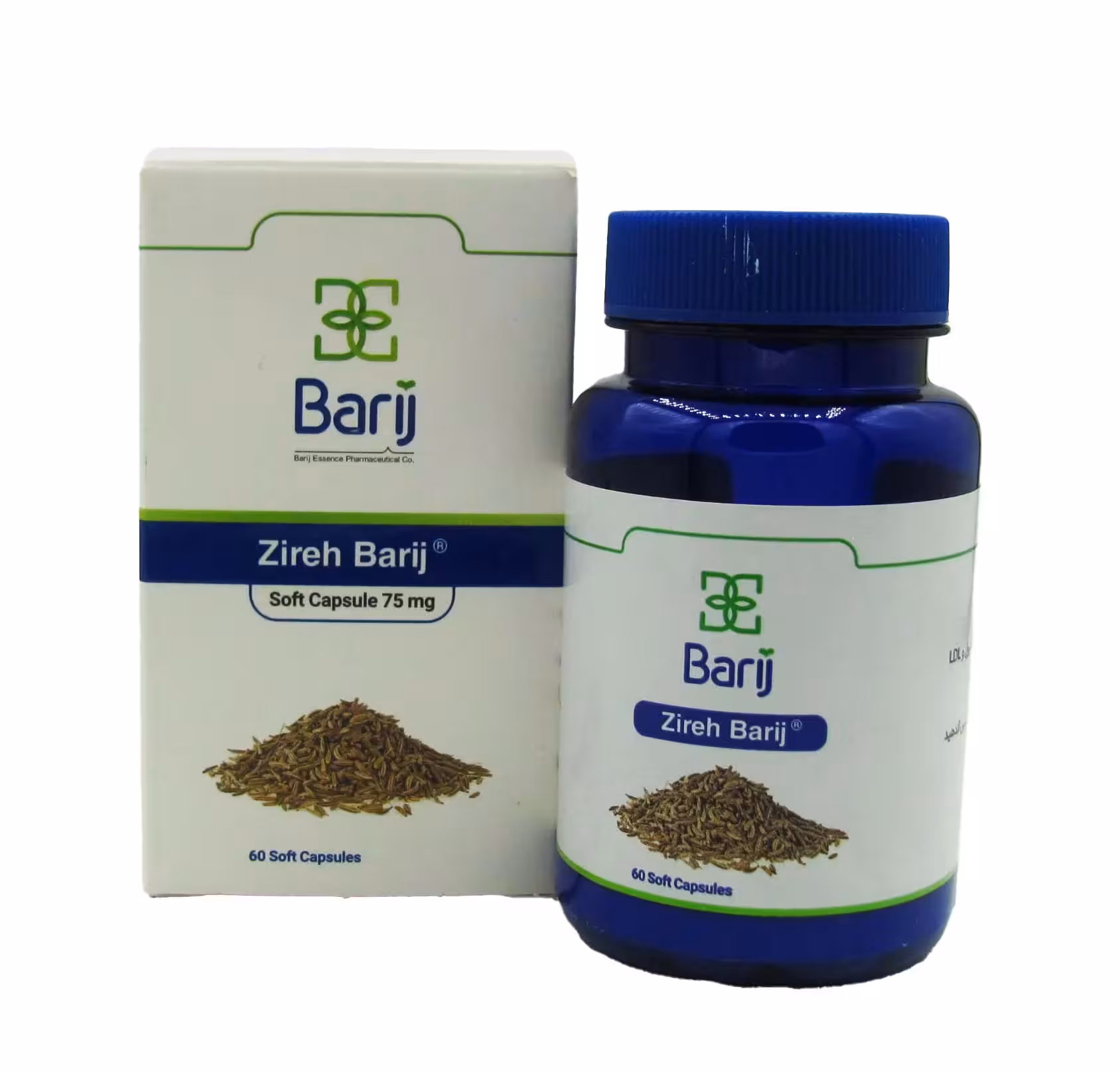 کپسول نرم زیره باریج اسانس 60 عدد | Barij Essence Cumin Soft Capsules 60 pcs