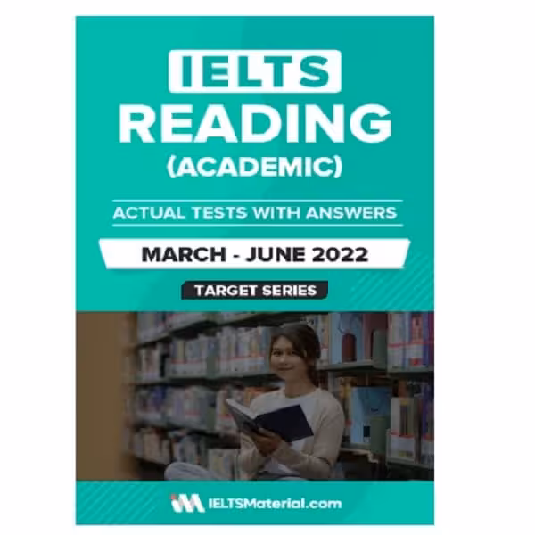 کتاب IELTS Reading Academic Actual Tests With Answers (March to June 2022)