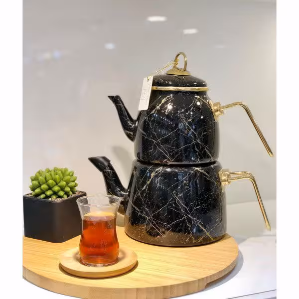 کتری قوری لعابی