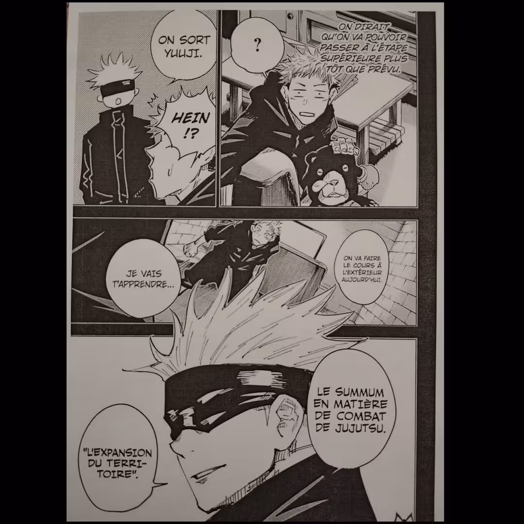 مانگا دیواری انیمه جوجوتسو کایزن بسته 17 عددی زبان انگلیسی چپتر 15