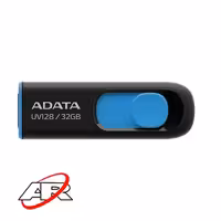 فلش مموری ای دیتا مدل UV128 ظرفیت 32 گیگابایت