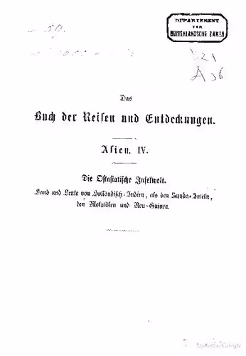خرید و دانلود نسخه کامل کتاب Die ostasiatische Inselwelt : Land und Leute von Niederländisch-Indien, den Sunda-Inseln, den Molukken sowie Neu-Guinea; Reise-Erinnerungen und Schilderungen / aufgezeichnet während seines Aufenthaltes in Holländisch-Ostindien / Das Tropen-Eiland Java