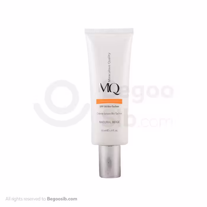 کرم ضد آفتاب بایوتچ SPF50 بژ طبیعی ام کیو 55 میلی لیتری