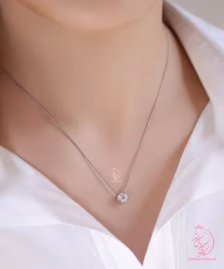 ‌‌ 💎گردنبند جواهری تک نگین