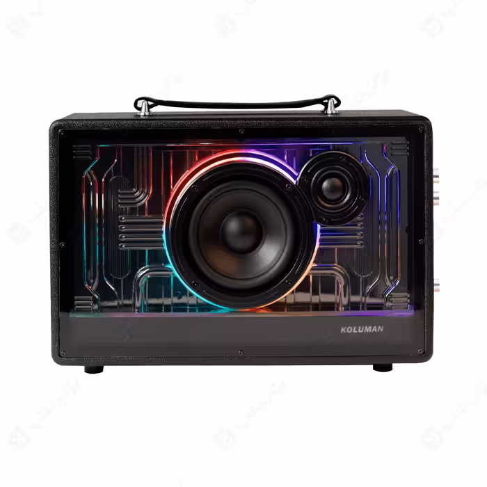 اسپیکر بلوتوثی قابل حمل کلومن مدل K-S145 با 2 عدد میکروفن