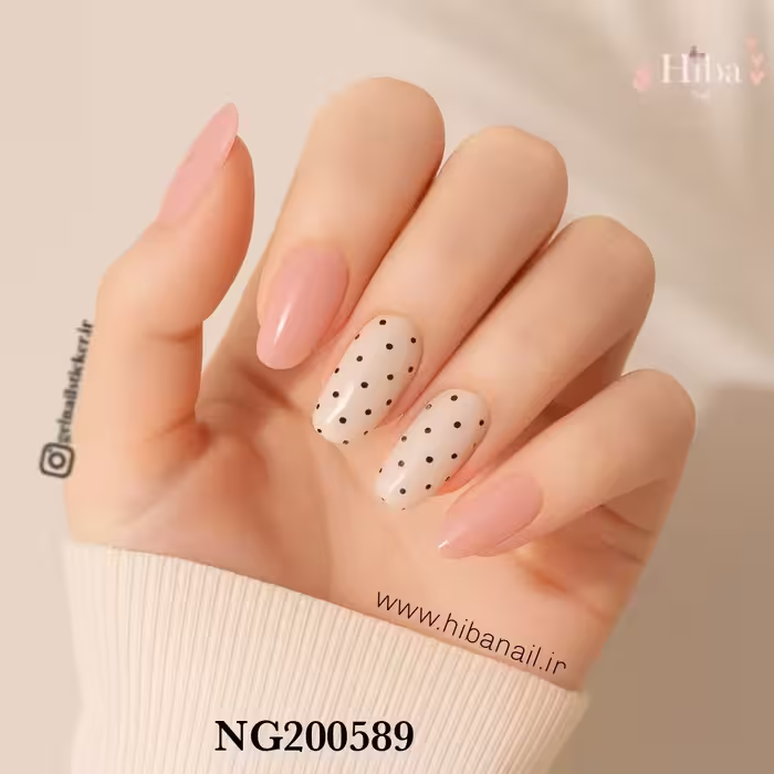 استیکر ژله ای کاشت ناخن (نیل رپ)_کد NG200589