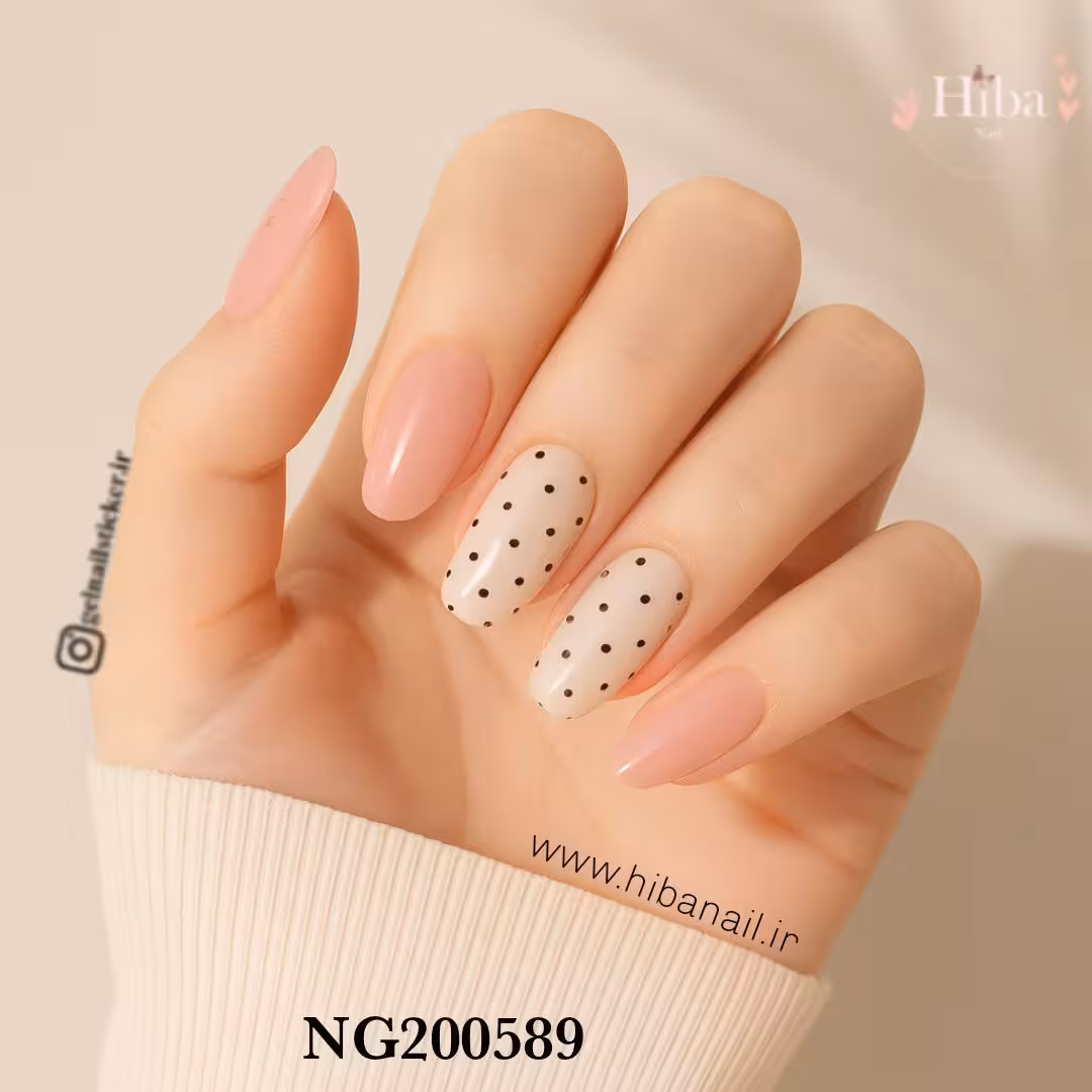 استیکر ژله ای کاشت ناخن (نیل رپ)_کد NG200589