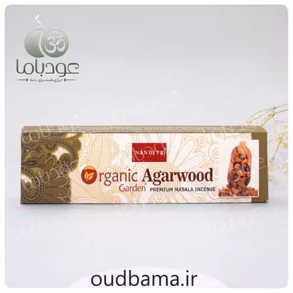 عود دستساز آگاروود ارگانیک ORGANIC AGARWOOD ( ناندیتا NANDITA )