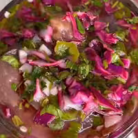 ترشی بادمجان تیکه ای با سبزی محلی 750گرمی