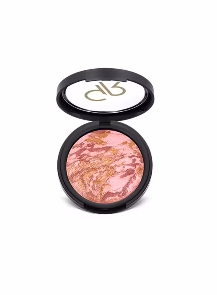 رژ گونه گلدن رز GR مدل BAKED STARDUST شماره 102 حجم 2.5 گرم