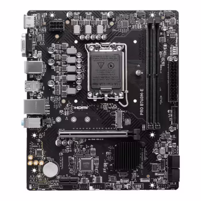 مادربرد ام اس آی PRO B760M-E DDR5