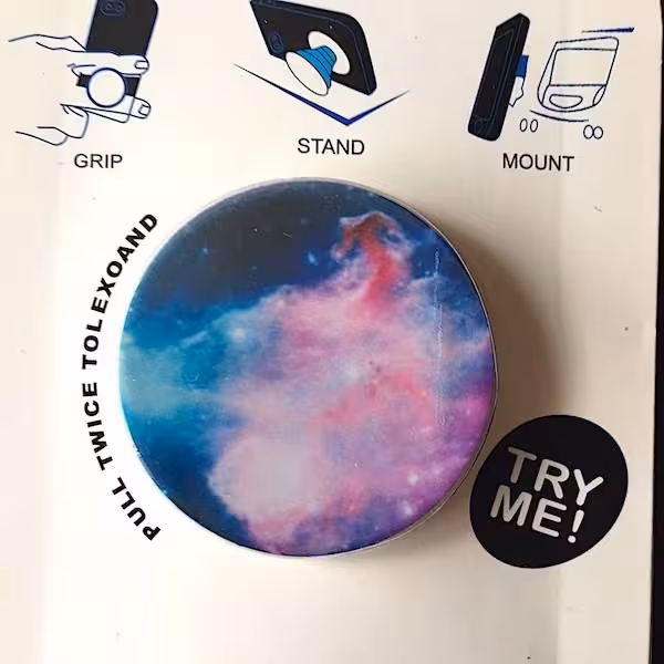 پاپ سوکت شفق صورتی Pink space PopSocket