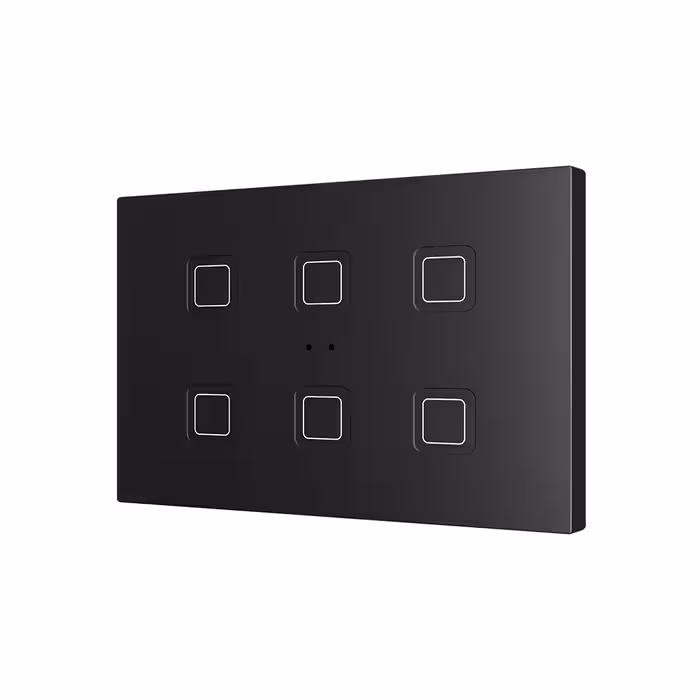 کلید هوشمند شش پل TECLA زنیو مدل ZVITXLX6