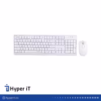 کیبورد و ماوس رپو مدل X130 Pro رنگ سفید