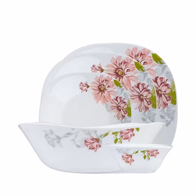 سرویس غذاخوری آرکوپال 26 پارچه مورانو مدل مکبث صورتی