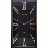 ساعت دیواری آرتمیس کد 2028 Black Gold مشکی طلایی