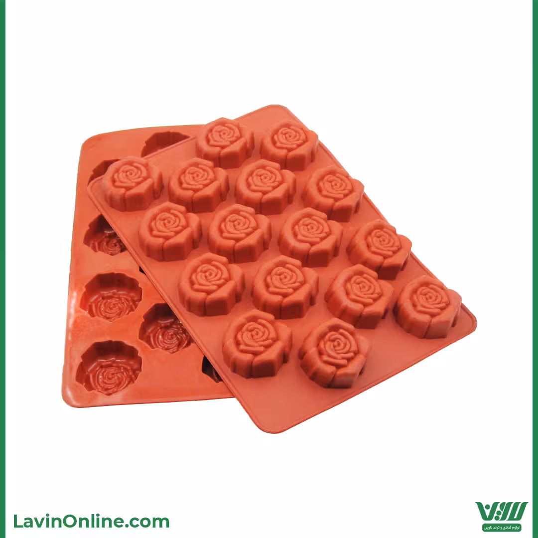 قالب سیلیکونی حلوایی رز مارگاریتا